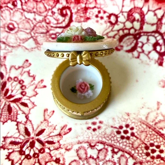 💐Vintage💐Hand Painted Hinged Box - Picture 4 of 8